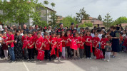 Malatya'da jandarma personeli çocuklarla 23 Nisan'ı kutladı