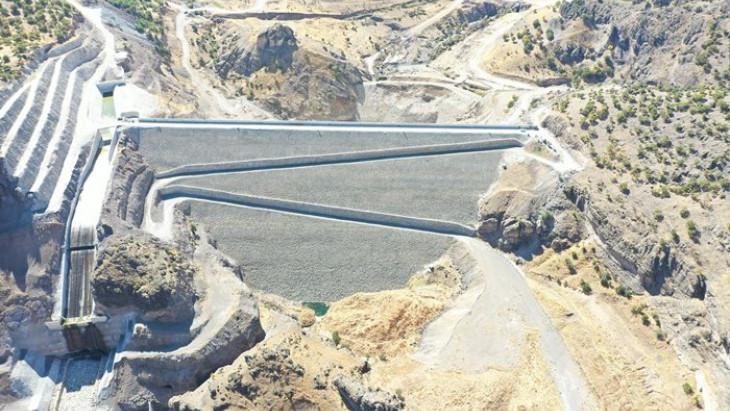 Malatya Yoncalı Barajı inşaatı tamamlandı