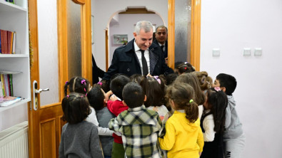 Başkan Çınar, Konak Anaokulu Öğrencilerini Aile Yaşam Merkezinde Ağırladı