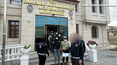Malatya'da 13 düzensiz göçmen yakalandı